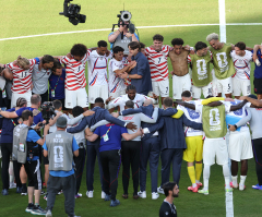 US celebrates World Cup win with prayer as they head into round-of-16 without Bolagun