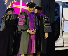 Texas agency orders 'Christian' U that awarded Chris Brown honorary PhD to stop offering degrees