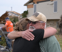 'Living proof that God exists': Hundreds of Samaritan's Purse volunteers aid Wisconsin tornado survivors