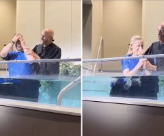 Donnie Wahlberg, Jenny McCarthy get baptized after ‘surrendering’ lives to Jesus