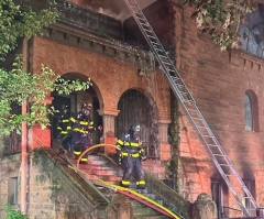 3 firefighters injured battling blaze that destroyed historic Michigan church