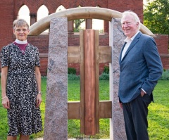 Bishop Mariann Budde’s rebuke of Trump honored by new sculpture at Virginia seminary