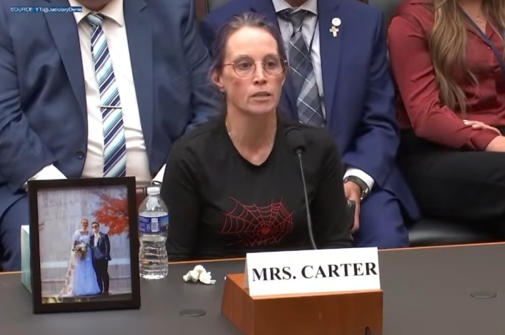 'They're tying our hands': Mom of son, daughter-in-law killed by illegal pleads for Congress to take action