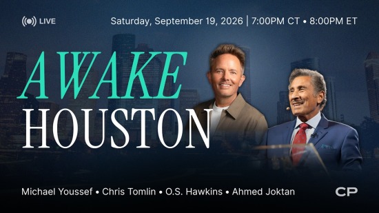 WATCH LIVE: AWAKE Houston with Michael Youssef, Chris Tomlin & special guests tonight