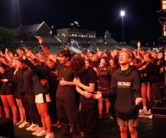 96 students baptized during high school worship events after games