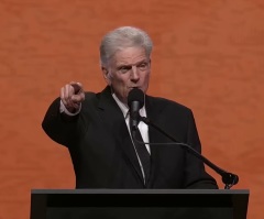 Franklin Graham preaches in Manchester with warning from Sodom: 'Turn your life from sin'
