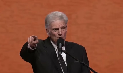Franklin Graham preaches in Manchester with warning from Sodom: 'Turn your life from sin'