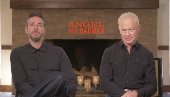 Zachary Levi, Neal McDonough talk redemption, mercy in ‘Angel and the Badman’