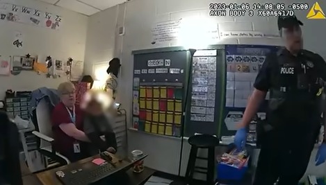6-year-old who shot teacher in chest swore at cops, admitted stealing gun from mom in video
