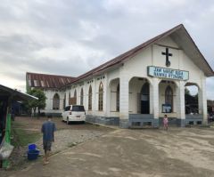 Myanmar military holds military ceremony inside Baptist church