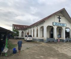Myanmar military holds military ceremony inside Baptist church