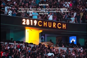 80K believers gather for prayer, worship at AT&T Stadium with 2819 Church