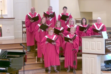 UMC church choir sings Backstreet Boys during worship service: 'Pretty awesome throwback jam'