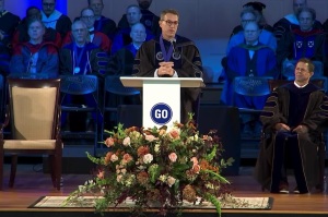 Scott Pace inaugurated as president of Southeastern Seminary, says students shouldn’t be 'detached from reality'