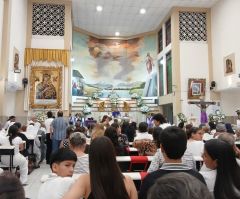 Priest killed by falling crucifix during livestreamed mass in Ecuador