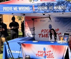 Young men flocking to pro-life mov't in 'historic numbers' as Students for Life, TPUSA launch campus free-speech series