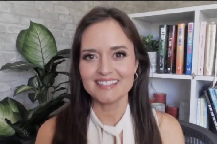 Danica McKellar shares how Candace Cameron Bure introduced her to Jesus