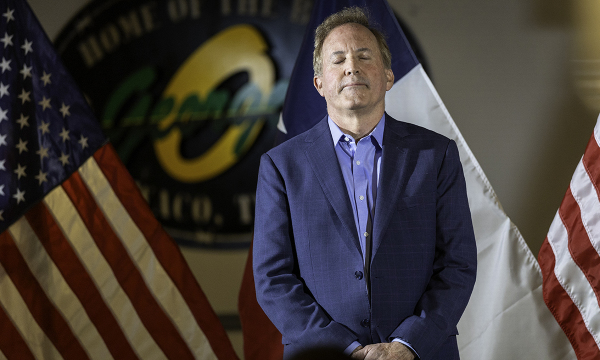 Pastors pray over Paxton at rally, cite Romans 13: 'Give him favor with voters'