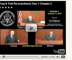 Filmmakers Assemble Actors to Re-Enact Prop 8 Trial for Web