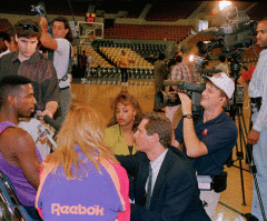 NBA Legends AC Green, Del Harris Honored at All-Star Breakfast