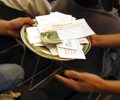 Americans Get Stingy With Churches in Down Economy