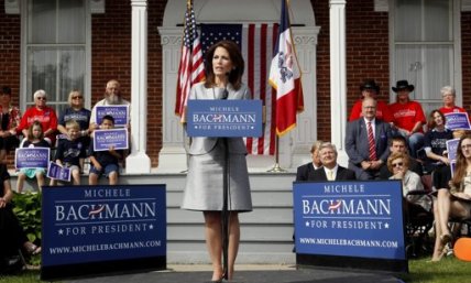 Michele Bachmann Responds to John Wayne Gaffe and 'Flake' Question