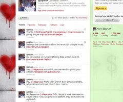 Ashton Kutcher in Twitter War Over Child Prostitution Stats