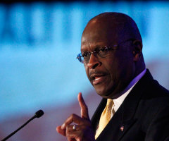 Herman Cain Backs Israel With Glenn Beck in Jerusalem