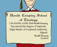 Harold Camping's Credentials