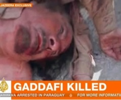 Gaddafi Dead: Timeline of His Final Moments (PHOTO)