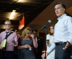 Santorum Says Romney Is Uncomfortable With Questions on Faith