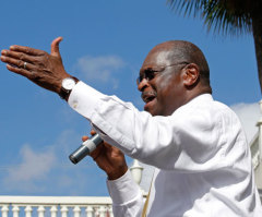 Cain Blames Fall in Support on Sex Abuse Accusations