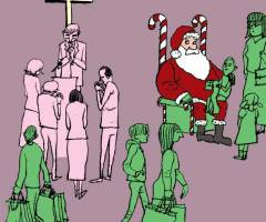 Talk to Santa or Talk to God?