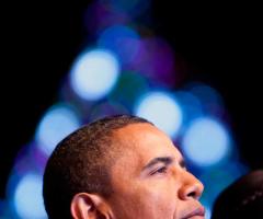 Capitol Christmas Tree Praises Obama