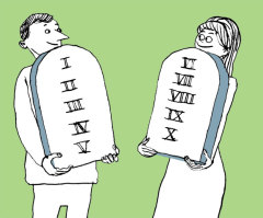 Ten Commandments for Marriage