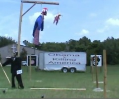 Quran-Burning Fla. Pastor Probed by FBI for Hanging Obama Effigy