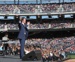 Joel Osteen Throws First Pitch at Houston Astros' Faith and Family Night