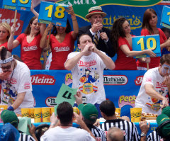 Nathan's Hot Dog Eating Contest Winners 2012: Reigning Champions Dominate