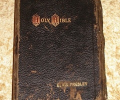 Bible Owned by Elvis Presley Up for Auction in England
