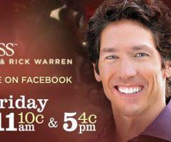 Joel Osteen and Rick Warren to Appear on 'Oprah's Lifeclass'