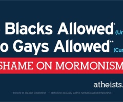 American Atheists Release Billboards 'Shaming' LDS Church, Mormons Condemn 'Political Grandstanding'