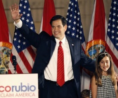 Sen. Marco Rubio Leaves Romney Campaign Rally After Daughter's Accident