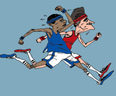 Neck and Neck!
