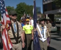 Boy Scouts Defy Orders by Marching in Uniform at Gay Pride Parade
