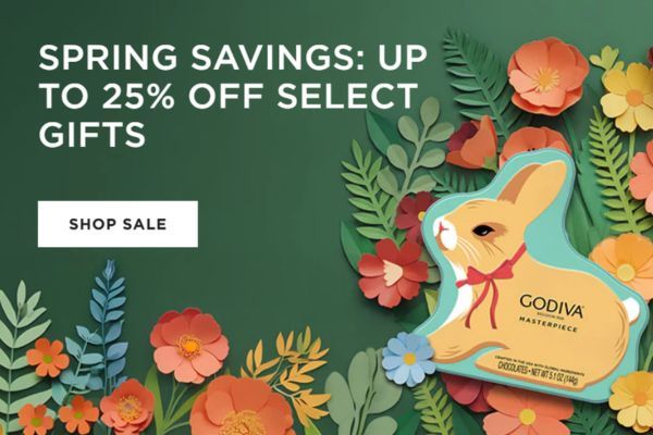 Spring Savings: Save up to 25% Off Select Gifts
