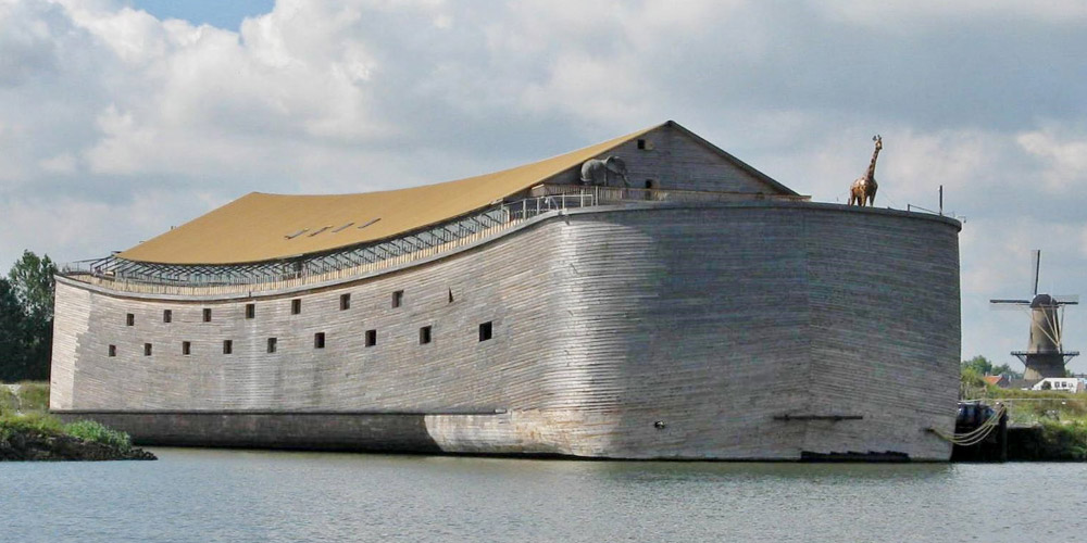 See the Life-Size Noah's Ark a Dutchman Built Following the ...