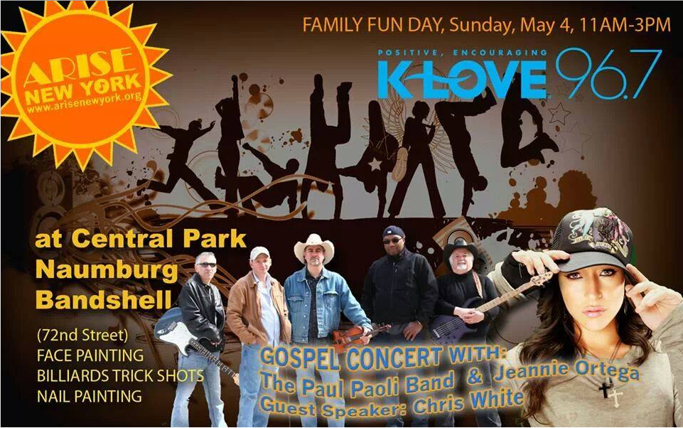 K Love And Arise Ny Family Fun Day Jeannie Ortega To Perform In Central Park Sunday The Christian Post