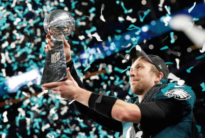 Super Bowl MVP Nick Foles gives America a game plan for life