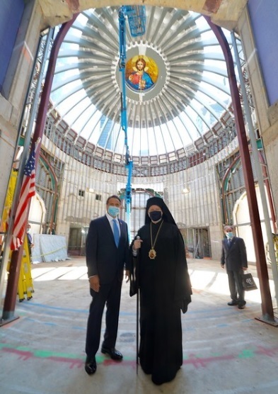 Construction resumes on church destroyed during 9/11; Cuomo presides at ceremony - Vimarsana News