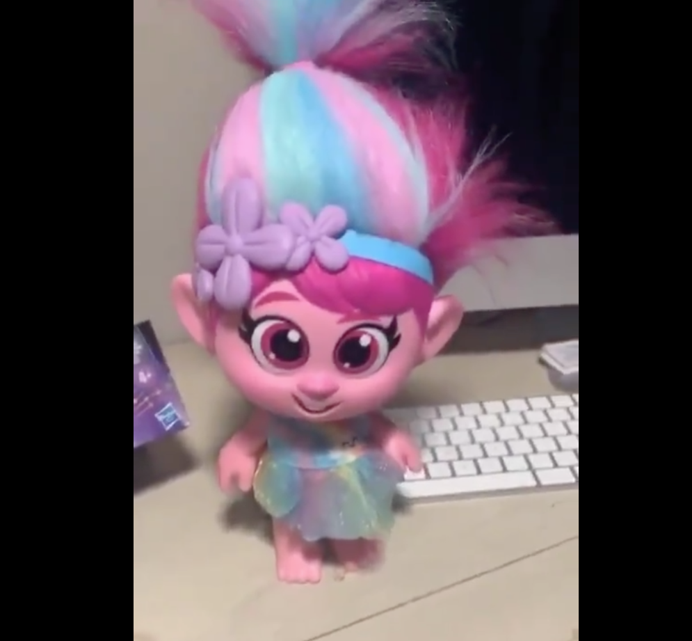 troll head doll